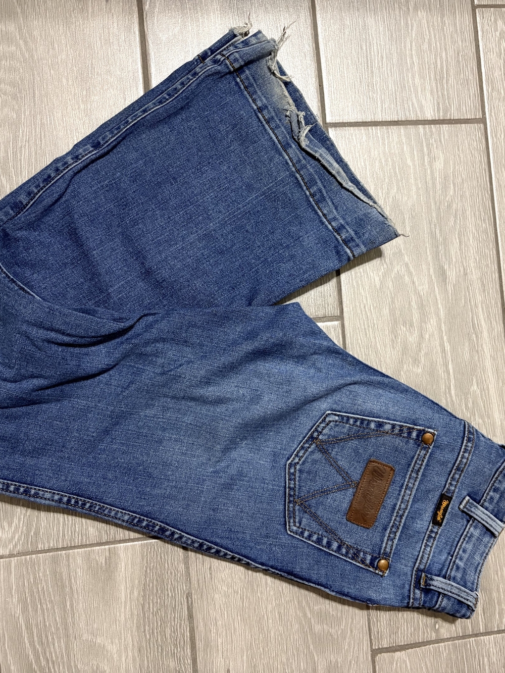 Wrangler Women's Blue Wide Leg Jeans